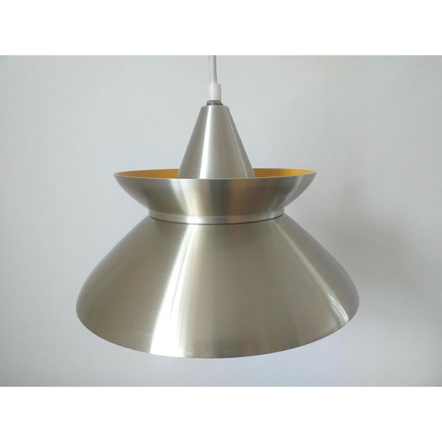 Metal MId-Century Pendant Lamp from Granhaga, Denmark, 1968 For Sale - Image 7 of 13