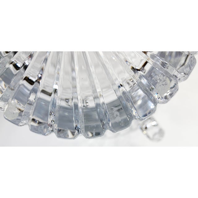 Vintage French Cut Glass Ice Bucket or Vase For Sale - Image 9 of 9