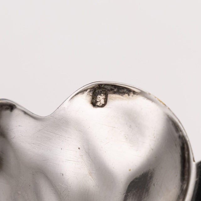 Antique 20th Century French Silver Butter Dishes from Christofle, Paris, 1890s, Set of 8 For Sale - Image 13 of 18