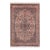 Shabby Chic Medallion 1990's Pak-Persian Ivory/Pink Wool Rug - 9'0'' X 12'5'' For Sale