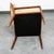 1960s Mid Century Modern Lounge Chairs Solid Walnut Pair Tan Armchairs Two MCM Vintage For Sale - Image 5 of 10
