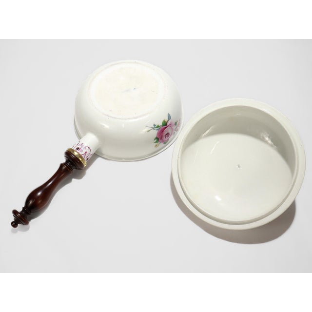 Antique Marcolini Period Meissen Porcelain Floral Bordeleau or Chamber Pot For Sale - Image 9 of 14