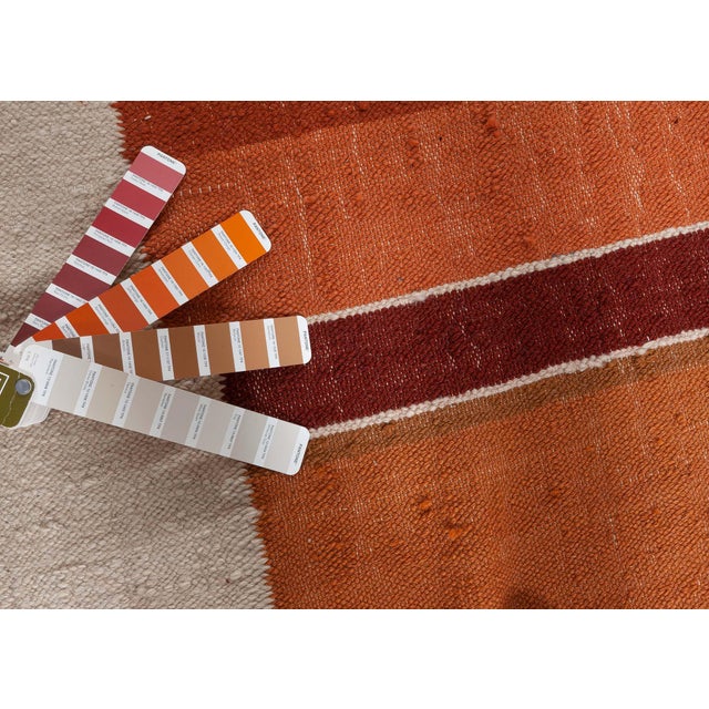 Vintage Swedish Flat-Weave Rug, Doris Leslie Blau For Sale - Image 9 of 10