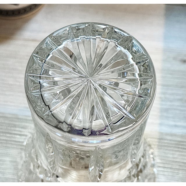 1990s Waterford Crystal Cut Vase, Mastercraft Style For Sale - Image 5 of 8