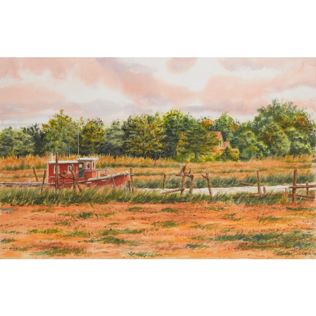 Michael Scherfen Watercolor Artist A junior-high-school drawing class exposed me to the love of creating art. But, it was...