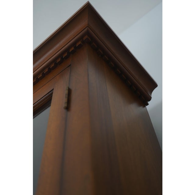 Country Chippendale Hand Crafted Walnut Cupboard For Sale - Image 13 of 18