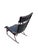 Mid-Century Modern Stitched Leather Rocking Chair by Jacques Adnet, 1950s For Sale - Image 3 of 10