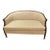 Sheraton Revival Barrel-Back Settee For Sale