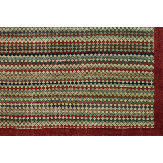 Vintage Turkish Deco Carpet For Sale - Image 18 of 18