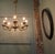 Metal Large French Gothic Style Gilded Brass Chandelier, 1980s For Sale - Image 7 of 9