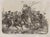 Domenico Pedrinelli, Garibaldi and His General Staff, 1870s, Lithograph For Sale