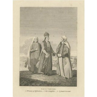 Geissler, Social Hierarchy of the Nagai Tartars, 1800, Paper For Sale
