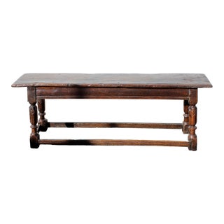 Antique English Bench For Sale