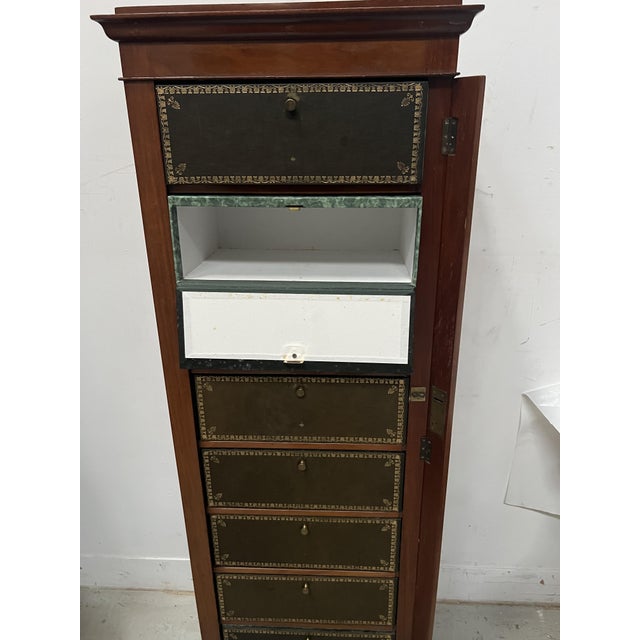 Louis Philippe Style Mahogany Cabinet, 1800s For Sale - Image 9 of 10