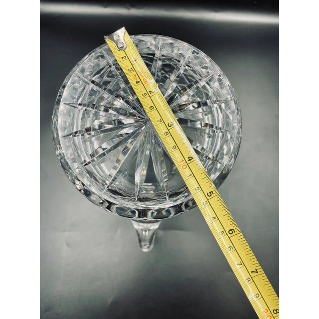 Late 20th Century Ceska "Canterbury" Pattern Crystal Lip Pitcher For Sale - Image 12 of 13