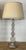 Pair of Hollywood Regency Rock Crystal Stacked Orb Table Lamps - Silver Leaf For Sale - Image 11 of 17