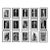 "Picasso's Sculptures" #2 Contemporary Black and White Gallery Wall of Photographs, Framed - Set of 15 For Sale - Image 10 of 11