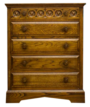 Vintage Oak Chest of Drawers
