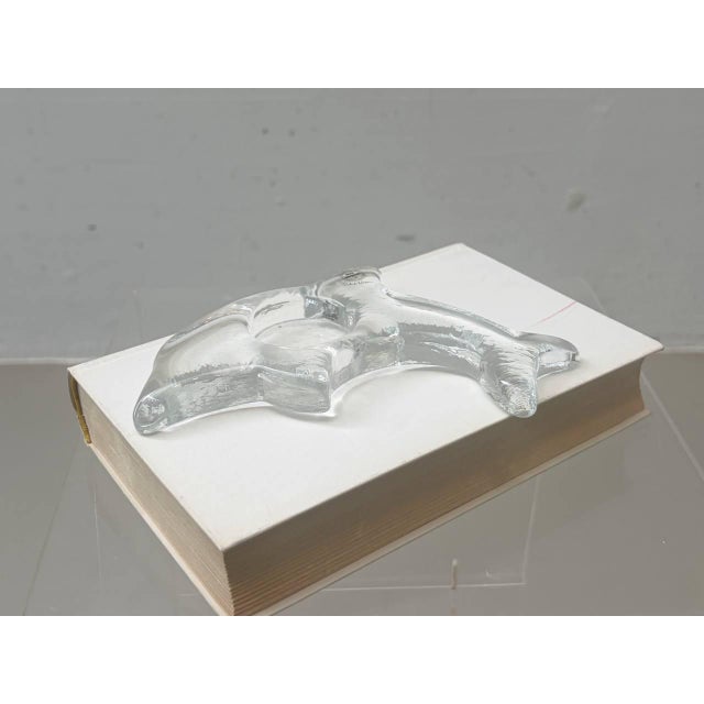Candleholder in Glass from Glasi Hergiswil, Switzerland, 1960s-1970s For Sale - Image 12 of 12