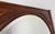 Wood Antique French Oak Arched Carved Wall Mirror For Sale - Image 7 of 16