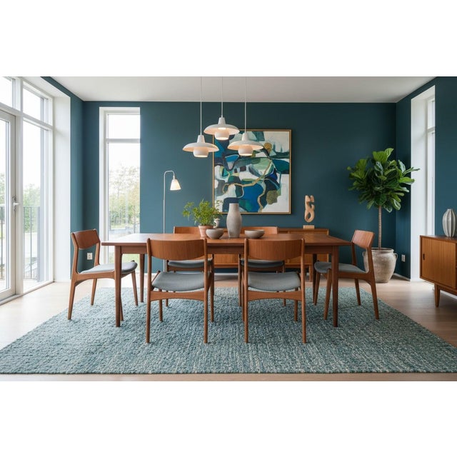 Danish Teak Dining Chairs by Henning Kjærnulf for Sorø Stolefabrik, 1960s For Sale - Image 14 of 18