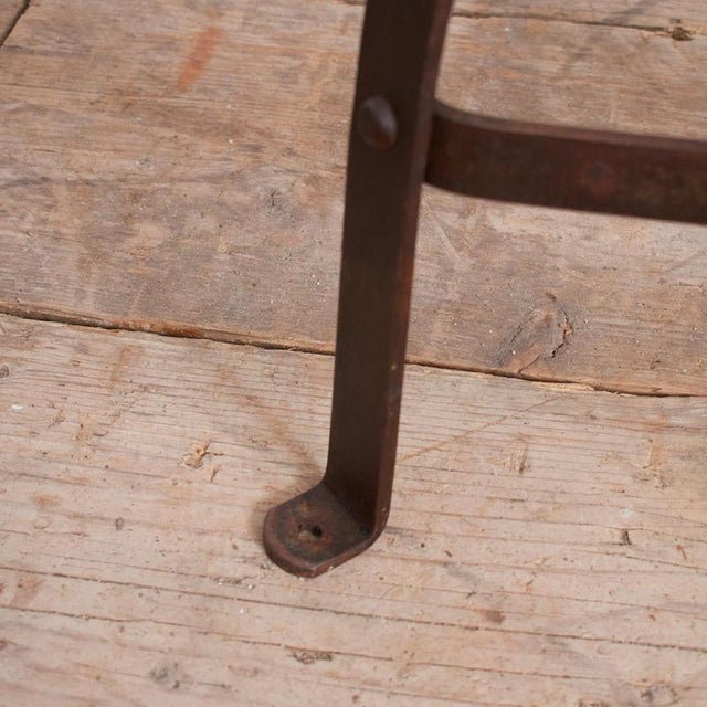 Antique French Model 204 G Draughtsmans Desk Chair by Bienaise, 1940s For Sale - Image 9 of 12