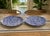 A Pair of Vintage Moroccan Safi Hand-Painted Ceramic Platters / Shallow Bowls For Sale - Image 11 of 12