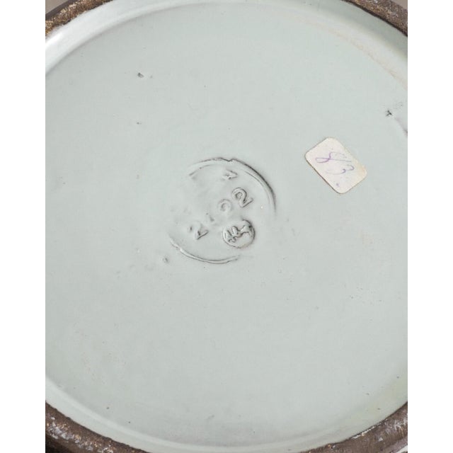 1950s Vintage Swedish Floor Stoneware Vase by Ingrid Atterberg for Upsala Ekeby, 1950s For Sale - Image 5 of 6