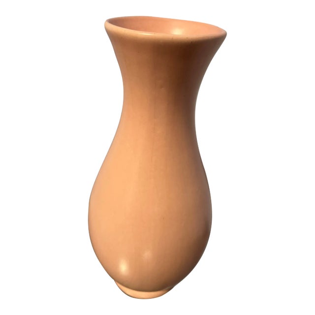 Pottery Pale Pink Royal Haeger Vase For Sale