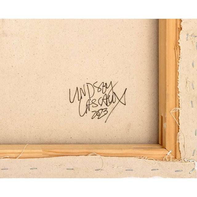 Lindsey Lascaux "Suffer the Most..." Acrylic, 2023 For Sale In New York - Image 6 of 6