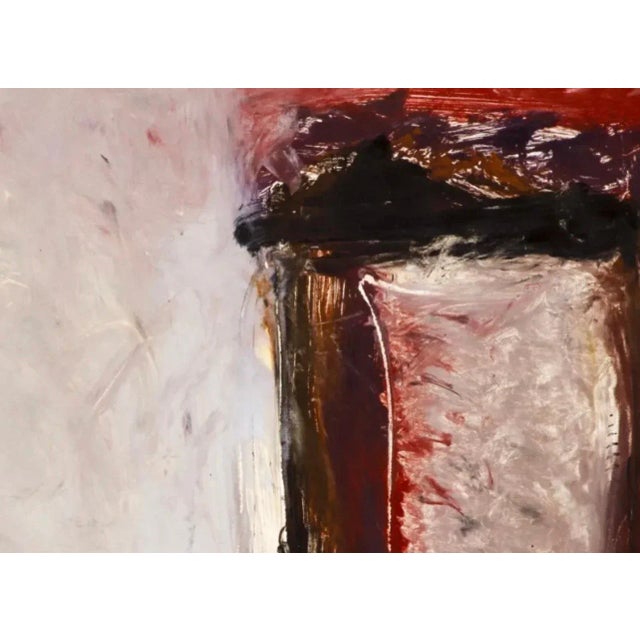 Abstract Expressionism 1987 Tom Lieber Abstract Expressionist Color Monotype Oil Painting by Tom Lieber For Sale - Image 3 of 12