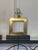 Mid Century Modern Hollywood Regency Square Brass Table Lamps, a Pair For Sale - Image 4 of 12