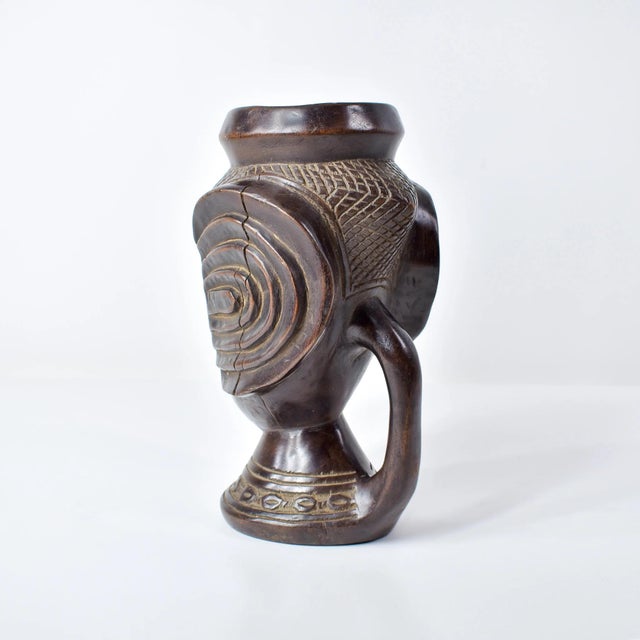 Early 20th Century Early 20th Century Kuba Figural Cup For Sale - Image 5 of 12