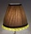 Textile Mid-Century Minimalist German Table Lamp with Brass Base and Fabric Shade from Lamplove, 1950s For Sale - Image 7 of 10