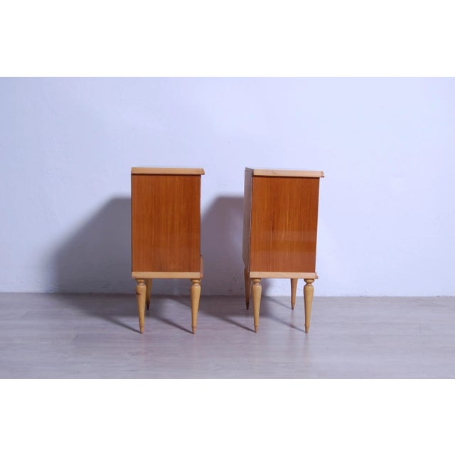 Mid-Century Modern Bedside Tables, 1960s, Set of 2 For Sale - Image 3 of 17