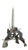 Looking Up in the Attic Candleholder in Glass by Vincent Decat For Sale