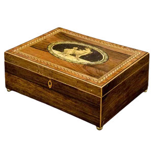 English Regency Rosewood Box