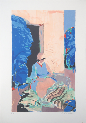 Gabriel Godard, La Paysanne, Lithograph