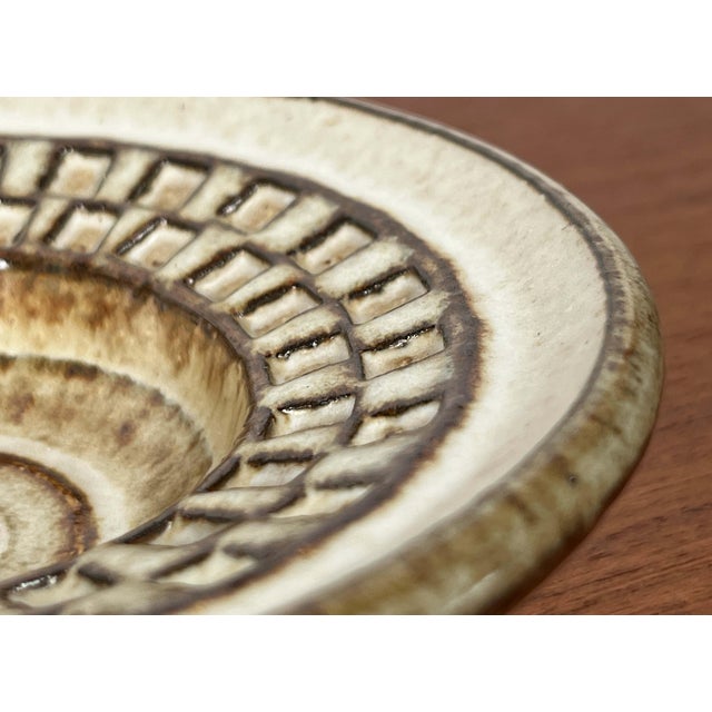 Mid-Century Modern Danish Studio Pottery Bowl from Søholm, 1960s For Sale - Image 4 of 18