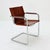 Bauhaus Visitor Chair in Congac Leather by Marcel Breuer, 1980s For Sale - Image 11 of 11