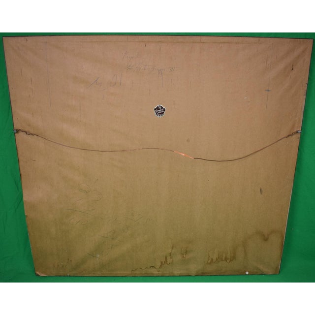 Print Sz: 16 1/2"H x 19 1/2"W Frame Sz: 26 3/4"H x 29"W w/ blind stamp Fine Art Trade Guild Published by Frost &amp; Reed...