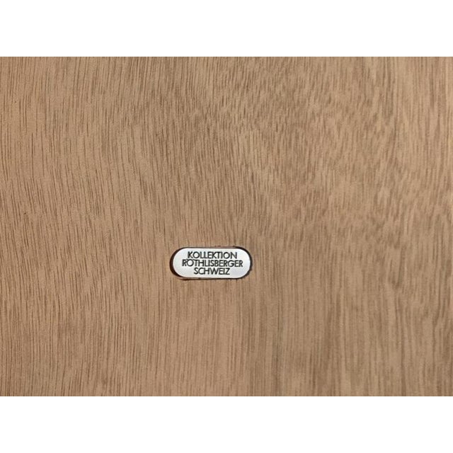Wood Fächermann Bookcase for Röthlisberger, Switzerland, 1980s For Sale - Image 7 of 8