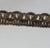 1940s Antique Gold Metallic Swag Trim Braided 18+ Yards at 1" Wide For Sale - Image 5 of 6