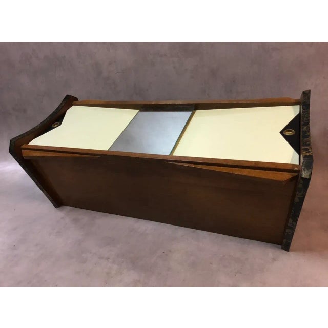 Wood Sideboard and Shelf, 1940s, Set of 2 For Sale - Image 7 of 16