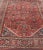Red Antique Mahal Rug With All Over Design in Soft Red and Brown Border For Sale - Image 8 of 13