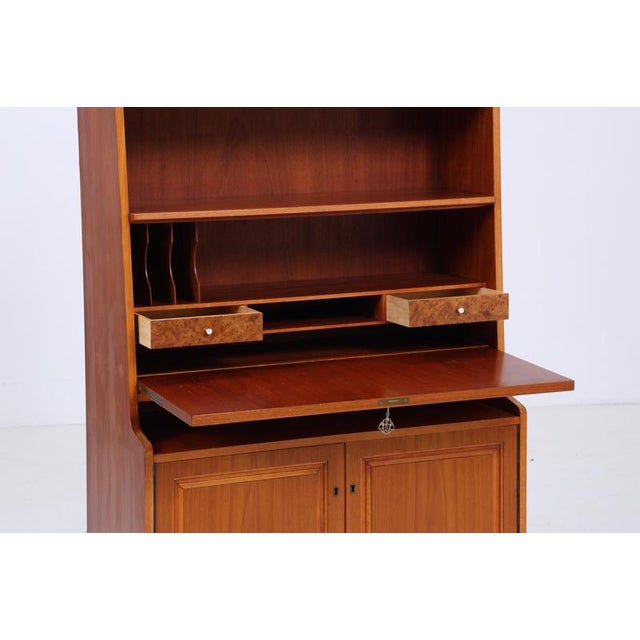 Wood Vintage Bookcase, 1960s For Sale - Image 7 of 11