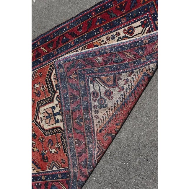 Handmade Kazak Caucasian Rug, 1930s For Sale - Image 3 of 8