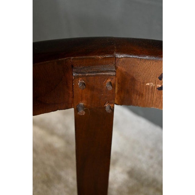 Gondola Chairs in Mahogany, Set of 4 For Sale - Image 17 of 18