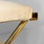 Italian Modern Stools in Gilt Metal and White Fabric, 1980s, Set of 2 For Sale - Image 11 of 18
