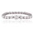 Not Yet Made - Made To Order Mid 20th Century 15 Ct Pearl Line Bracelet 7 Inch - Christmas Gift by Carat&Her For Sale - Image 5 of 12